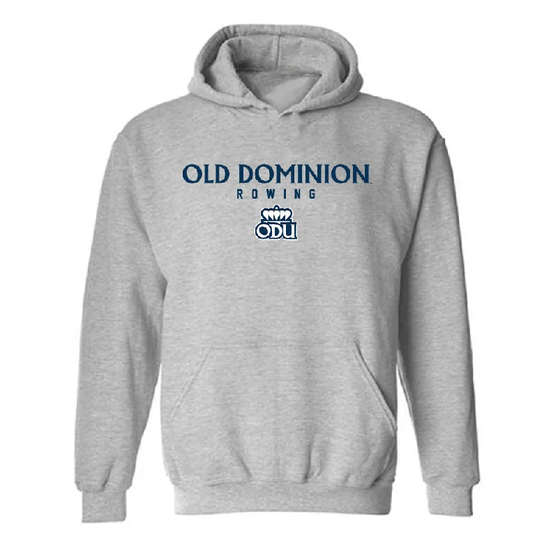 Old Dominion - NCAA Women's Rowing : Olga Katopodi - Classic Shersey Hooded Sweatshirt Hoodie with Hem Elastic Stretchable Comfortable