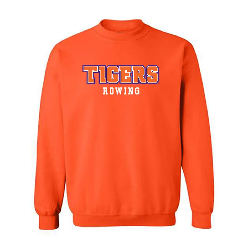 Clemson - NCAA Women's Rowing : Lira Bonitatibus - Classic Shersey Crewneck Sweatshirt Hoodie with Slim Fit Tailored Modern