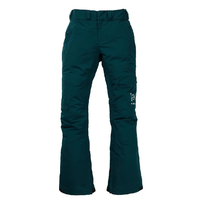 Burton 2025 Womens AK Summit Insulated Gore-Tex Pant - Deep Emerald Fashionable Sporty Pants