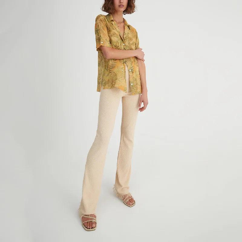 Kempsey Pant - Sand Casual Drawstring Pants