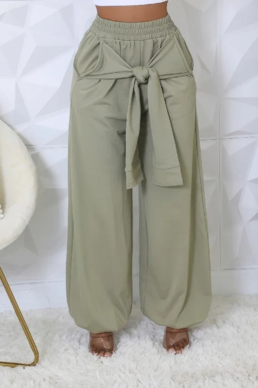 High-waisted Stretch Pants Stylish Slim Trousers