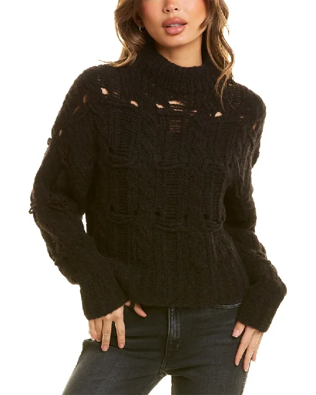 IRO Andila Alpaca-Blend Sweater Fitted Loose Oversized