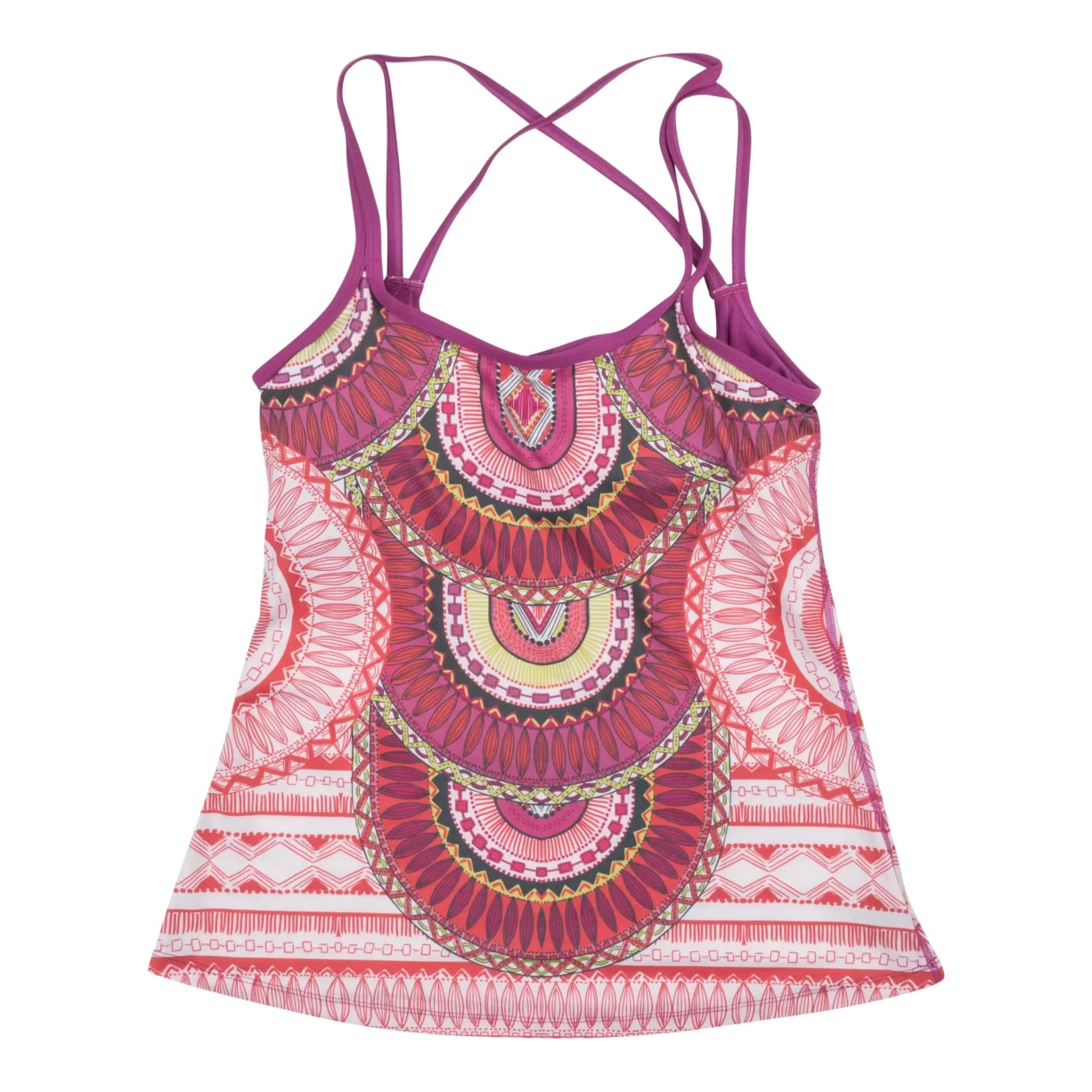 PrAna Marley Viola Yoga Tank - Women's high neck tank