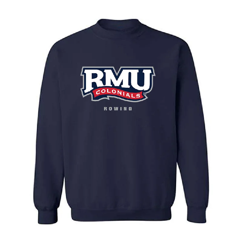 Robert Morris - NCAA Women's Rowing : Alyssa Headley - Classic Shersey Crewneck Sweatshirt Hoodie with Pocket Utility Practical