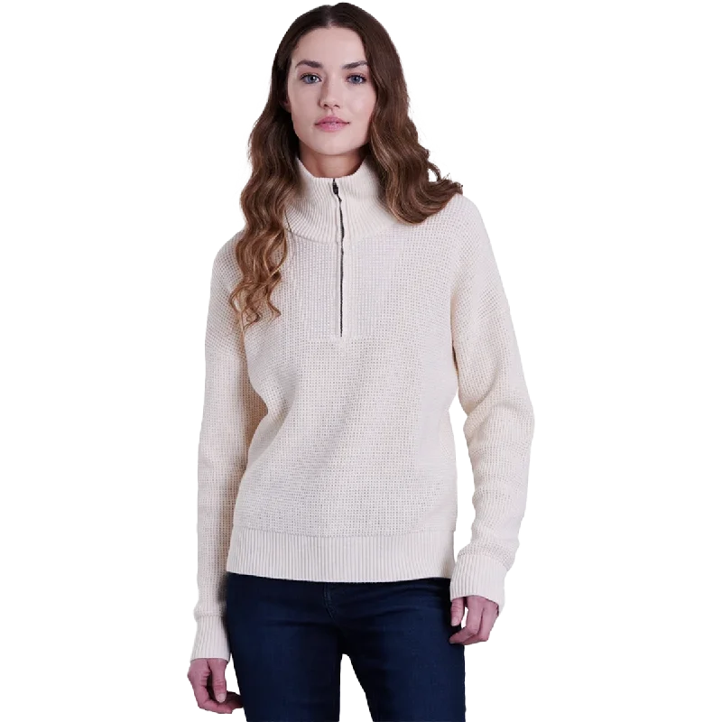 Women's Norda 1/4 Zip Sweater Anti-Pilling Anti-Shrink Durable