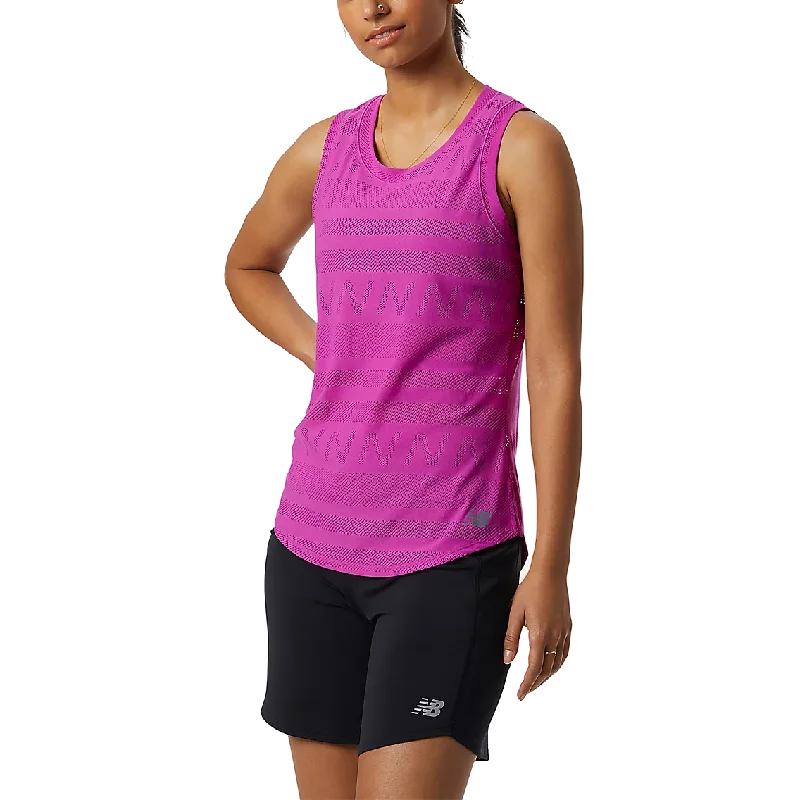 Women's Q Speed Fuel Jacquard Tank cute tank top