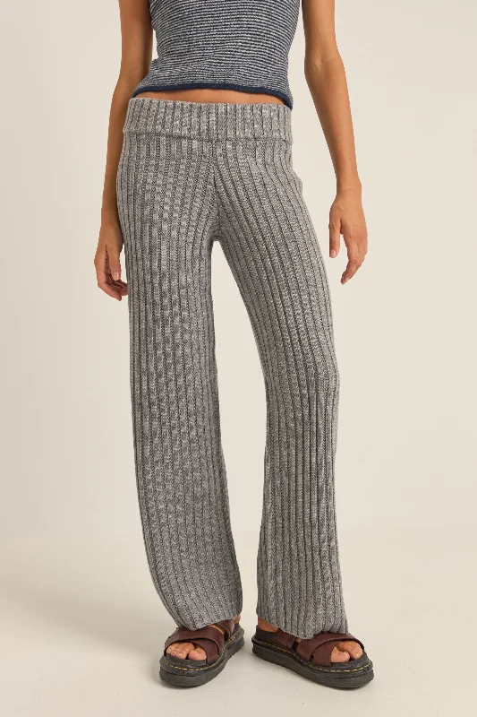 Sasha Pant Grey Cozy Knit Pants