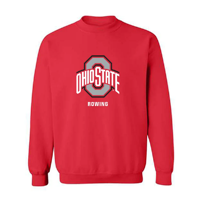 Ohio State - NCAA Women's Rowing : Eliana Bujwalo-Nowak - Classic Shersey Crewneck Sweatshirt Hoodie with Elastic Waist Stretchable Comfortable