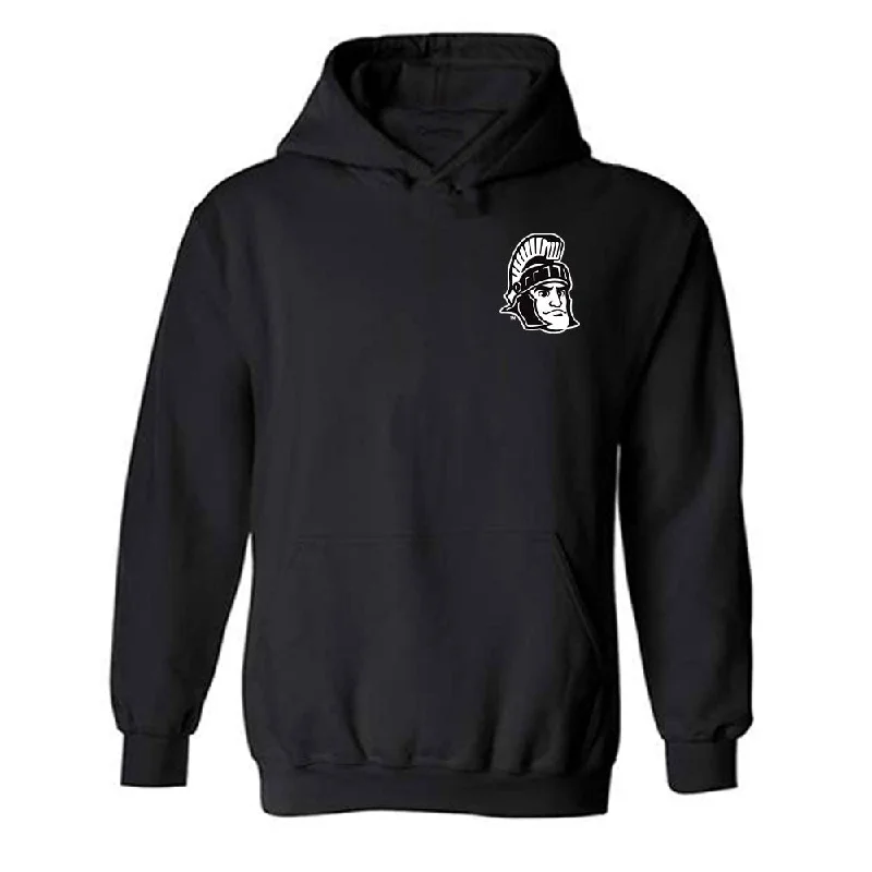 Michigan State - NCAA Women's Rowing : Ella McKenzie - Hooded Sweatshirt Hoodie Dress Longline Feminine