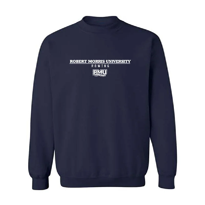 Robert Morris - NCAA Women's Rowing : Alyssa Headley - Classic Shersey Crewneck Sweatshirt Hoodie with Typography Text Message