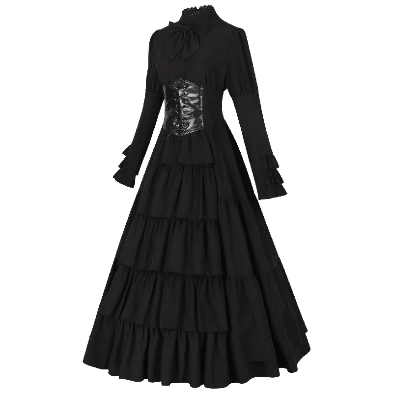 court dress-black