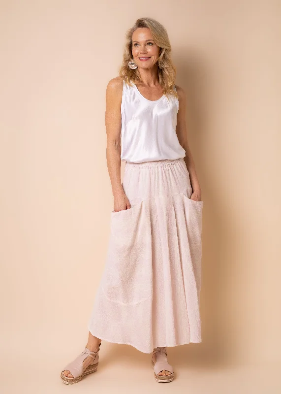 Juno Skirt in Blush summer skirt style