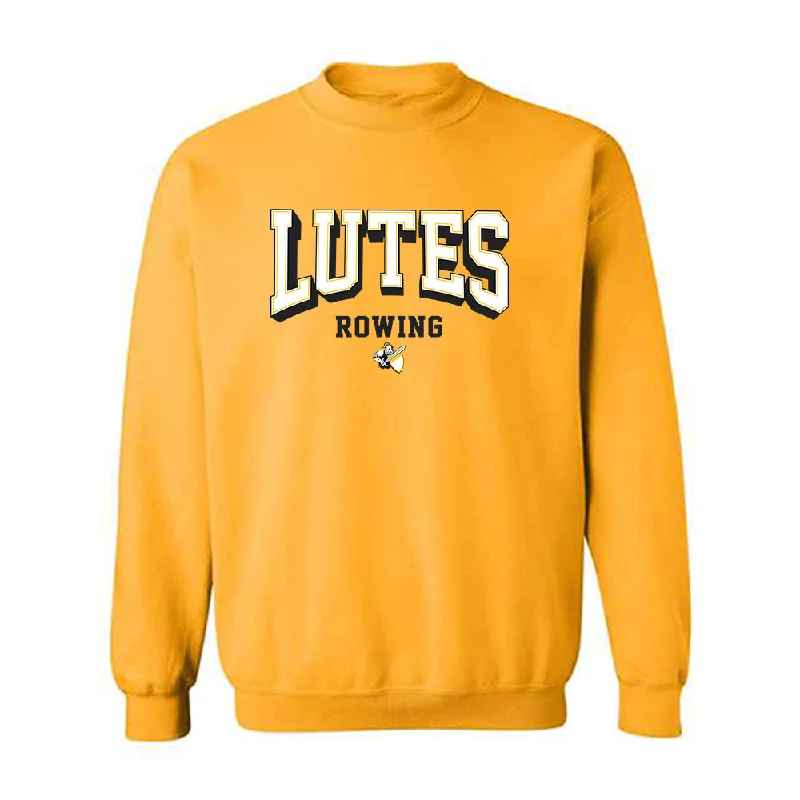 PLU - NCAA Women's Rowing : Sarah Hoskins - Classic Shersey Crewneck Sweatshirt Hoodie with Thumb Holes Functional Cozy