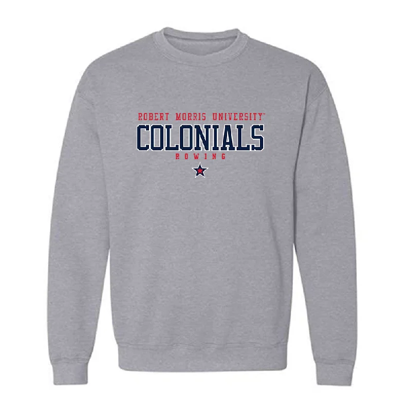 Robert Morris - NCAA Women's Rowing : Alyssa Headley - Classic Shersey Crewneck Sweatshirt Hoodie with Logo Branding Identity