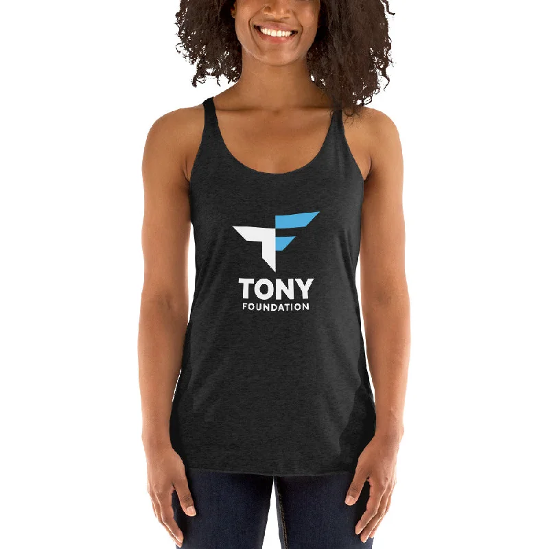 Tony Foundation Women's Racerback Tank adorable tank top