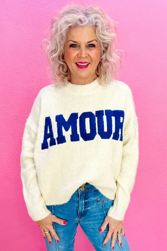 Amour Sweater - Cream Casual Formal Business