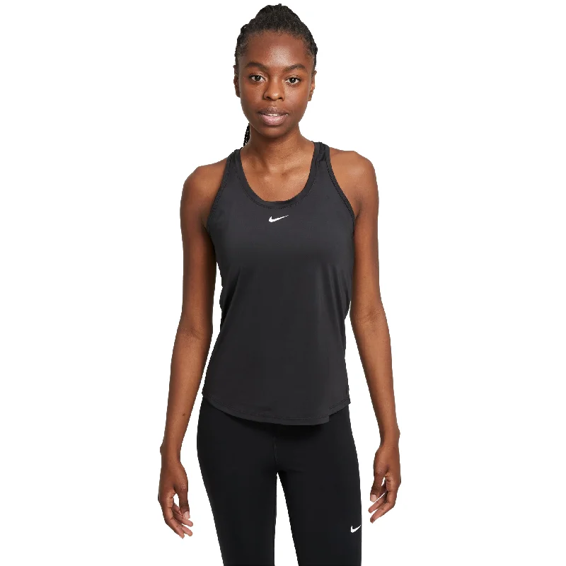 Nike Dri-FIT One Slim Fit Womens Training Tank Top solid color tank