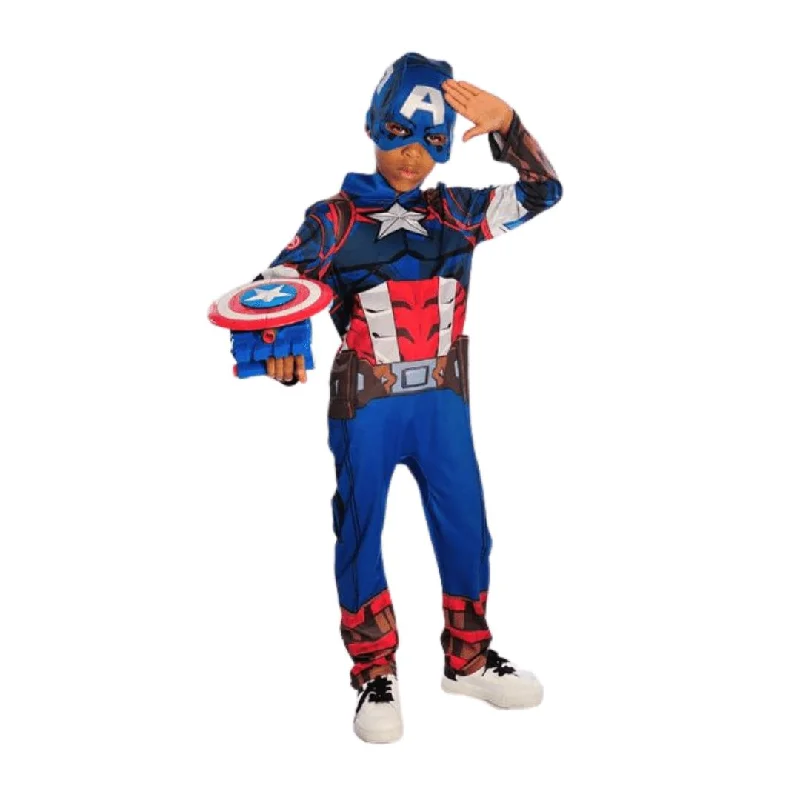 Captain America Dress Up Tunics Polka dots