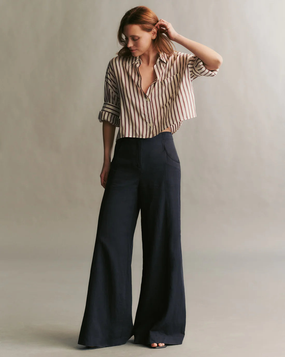 TWP Demie Linen Pant Casual Yoga Pants