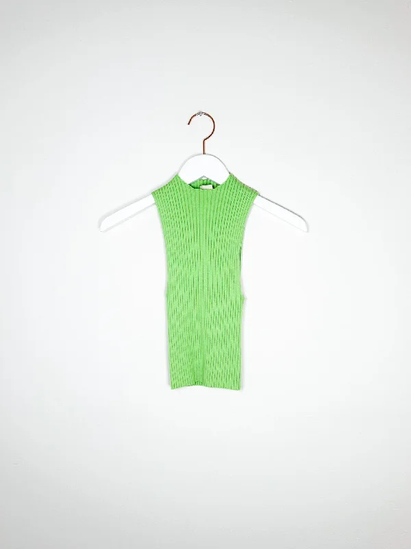 Giu Giu - Nonna Tank - Celery lounge tank top