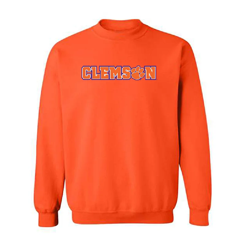 Clemson - NCAA Women's Rowing : Lira Bonitatibus - Classic Shersey Crewneck Sweatshirt Hoodie with Rhinestones Sparkly Elegant