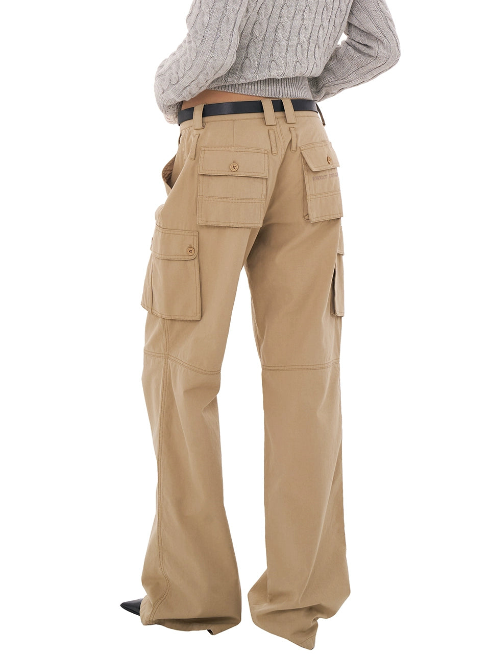 Multi-Pocket Cargo Pants Comfortable Fleece Pants