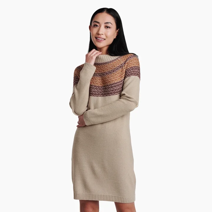 Kuhl Lucia Sweater Dress Womens Stylish Fashionable Trendy