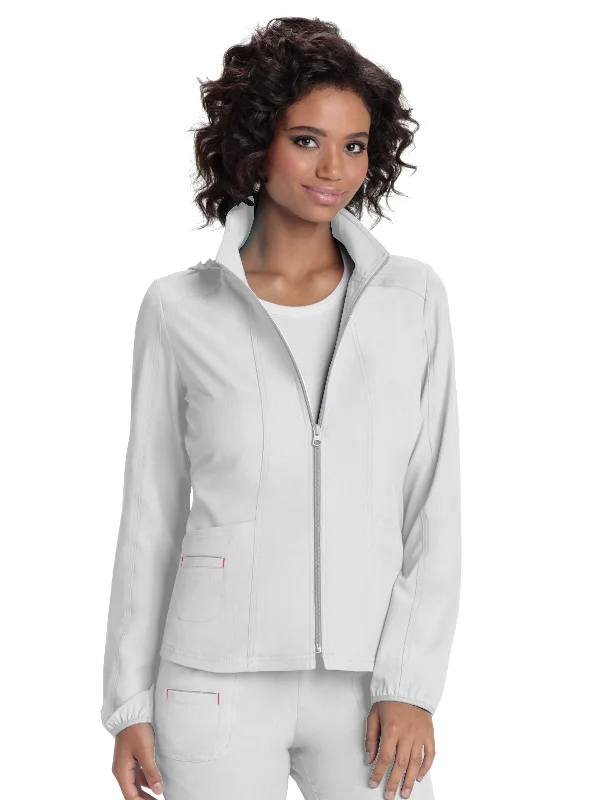 Women's Zip Front Warm-Up Jacket Cotton Jacket Linen Jacket Terry Jacket