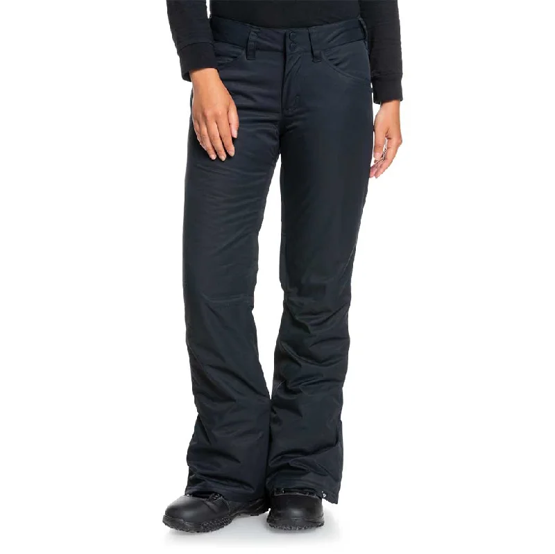 Roxy Backyard Pant - True Black Modern Bootcut Pants