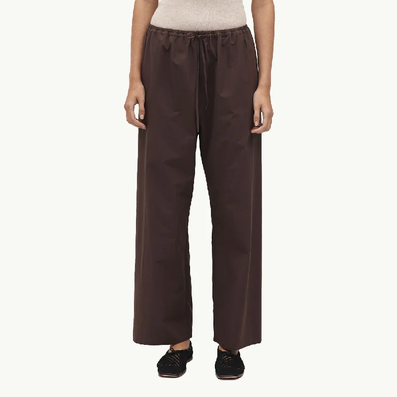 Renee Pant - Chocolate Soft Wool Pants