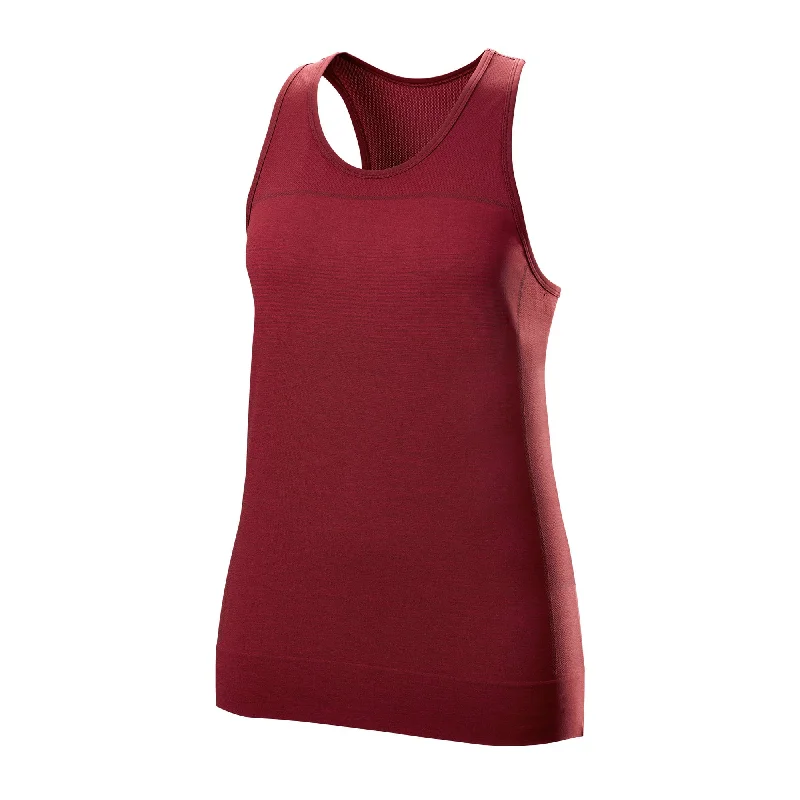 Wilson F2 Seamless Tibet Red Womens Tank Top fitted tank top