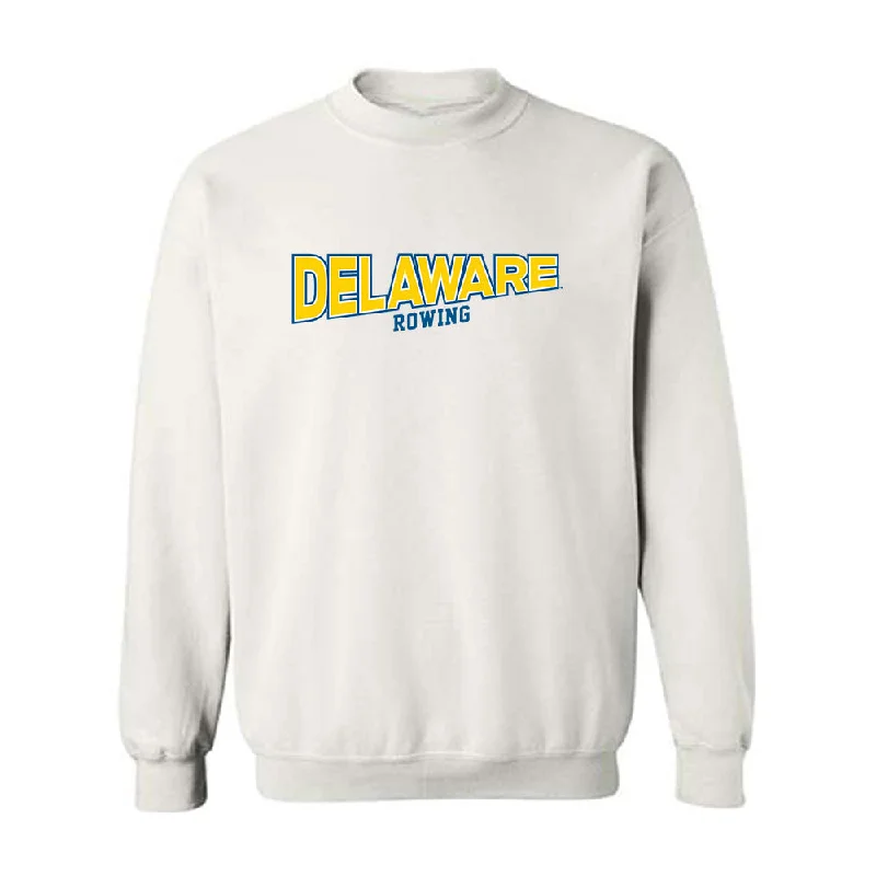 Delaware - NCAA Women's Rowing : Ava Moretti - Classic Fashion Shersey Crewneck Sweatshirt Hoodie with High Neck Warm Protective