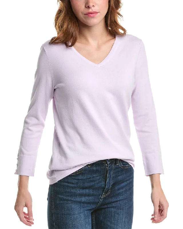 Edinburgh Knitwear Classic V-Neck Sweater Collared Crew Neck Turtle Neck