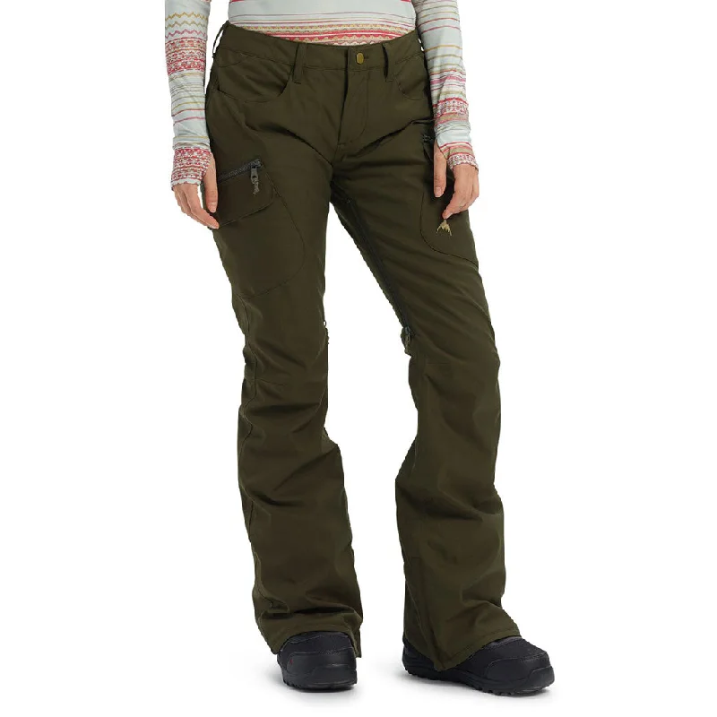 Burton 2021 Womens Gloria Pant - Forest Night Chic Capri Pants