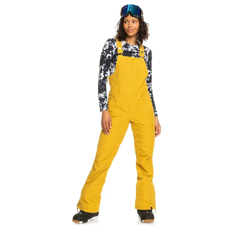 Roxy 2023 Rideout Bib Pant - Honey Fashionable Jogger Pants