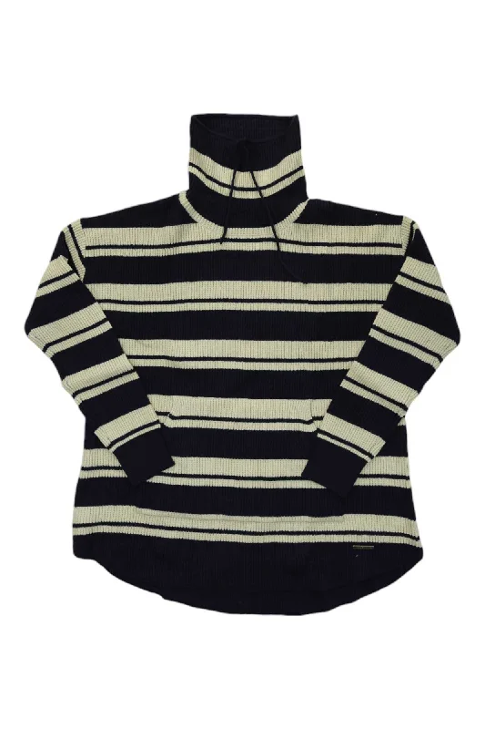 Navy-Stripe:#dba07e