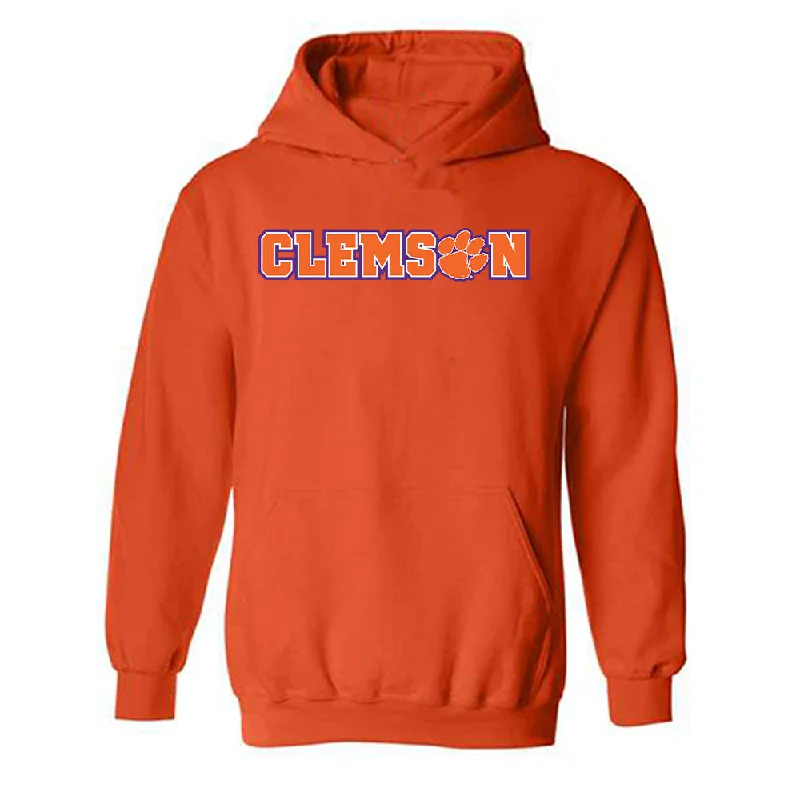 Clemson - NCAA Women's Rowing : Lira Bonitatibus - Classic Shersey Hooded Sweatshirt Hoodie with Sequins Glamorous Eye-catching