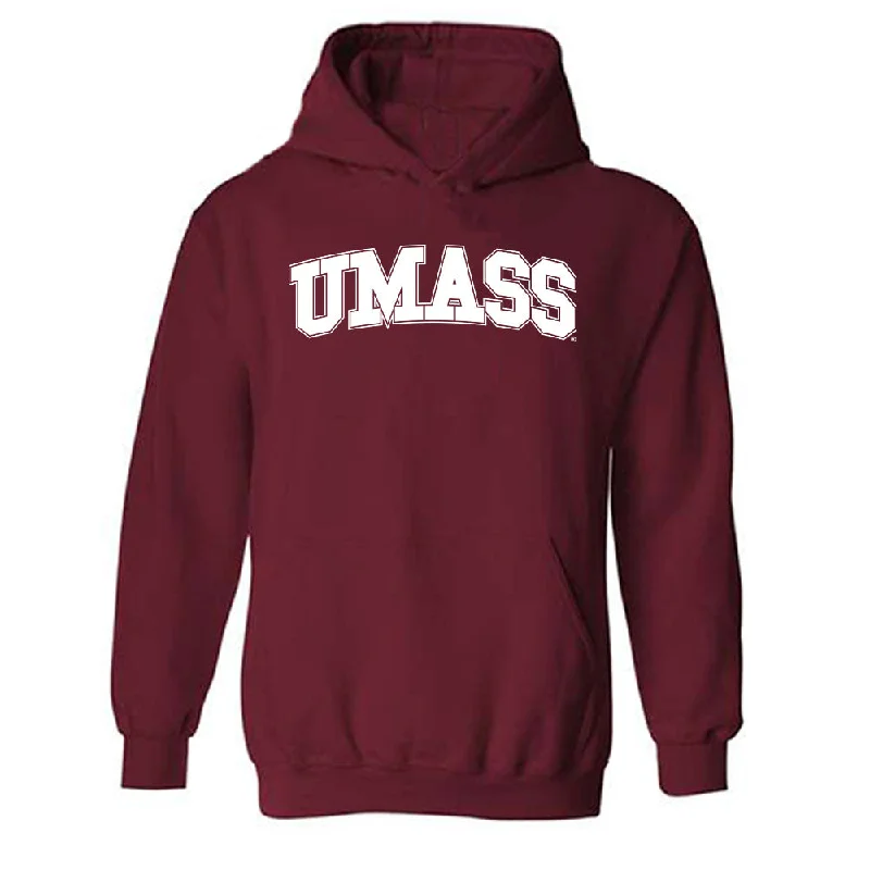 UMass - NCAA Women's Rowing : Lauren Carpenter - Generic Shersey Hooded Sweatshirt Hoodie with Hem Embroidery Detailed Premium