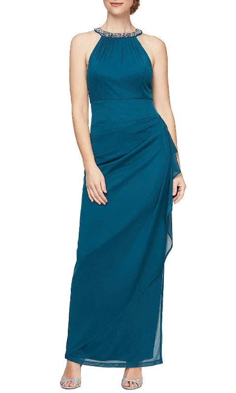 Alex Evenings 8232966 - Cascade Sheath Evening Dress Tunics Party sparkling