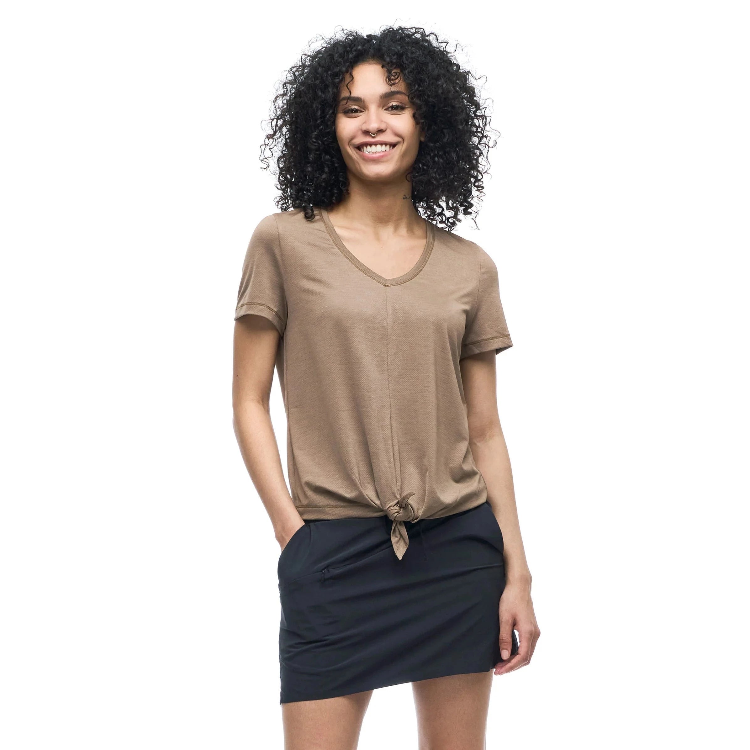 Indyeva T-Shirt Diporto - Femme Anti-Shrink Durable Soft