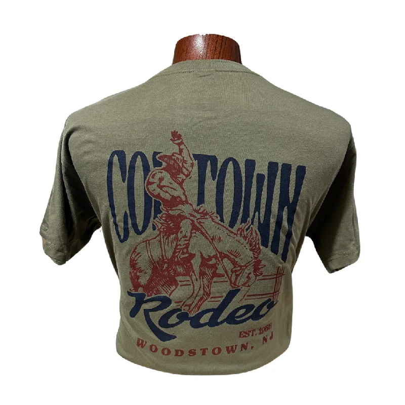 Vintage Bronc Cowtown Rodeo T-Shirt 21459-145 Boxy Fit Fitted Loose